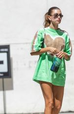 HAILEY BIEBER Out for Solo Brunch in Beverly Hills 06/27/2022