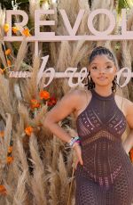 HALLE BAILEY at Revolve x H.Wood Group Presents Revolve Festival in La Quinta 04/17/2022