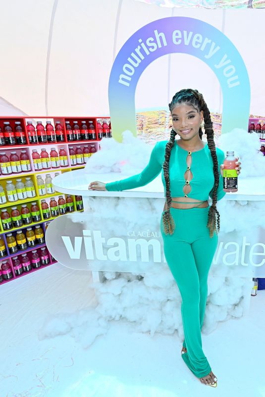 HALLE BAILEY at Vitaminwater Mercury in Retrograde Shelter in New York 05/28/2022