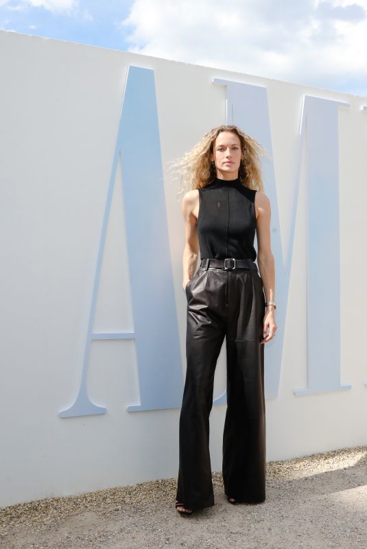 HANNAH FERGUSON at Amiri Fashion Show in Paris 06/23/2022