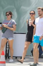 HAYLEY ERBERT and Derek Hough at Erewhon Market in Los Angeles 06/22/2022