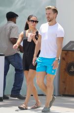 HAYLEY ERBERT and Derek Hough at Erewhon Market in Los Angeles 06/22/2022