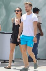 HAYLEY ERBERT and Derek Hough at Erewhon Market in Los Angeles 06/22/2022