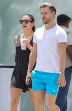 HAYLEY ERBERT and Derek Hough at Erewhon Market in Los Angeles 06/22/2022