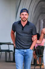 HAYLEY ERBERT and Derek Hough at SugarFish in Studio City 06/24/2022