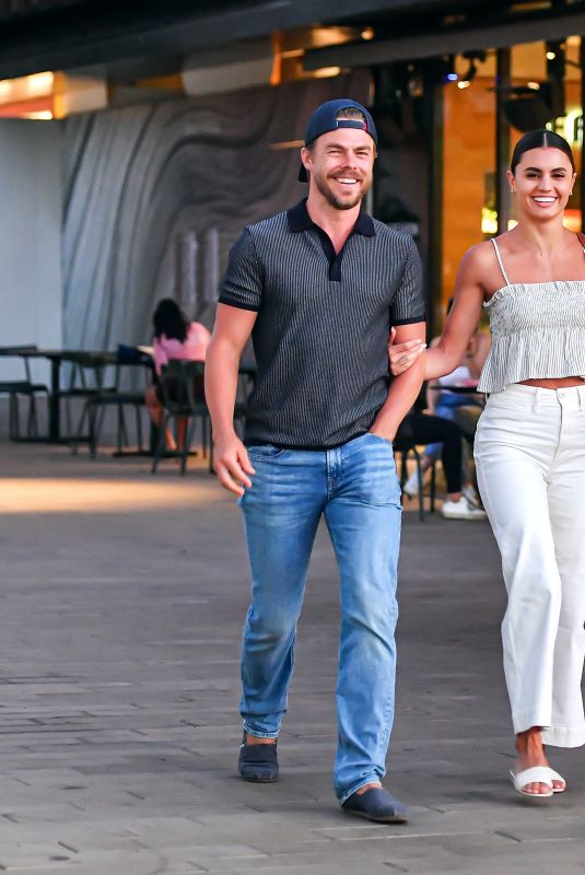 HAYLEY ERBERT and Derek Hough at SugarFish in Studio City 06/24/2022