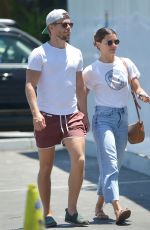 HAYLEY ERBERT and Derek Hough Out in Los Angeles 06/28/2022