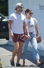 HAYLEY ERBERT and Derek Hough Out in Los Angeles 06/28/2022