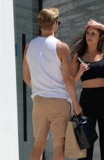 HAYLEY ERBERT and Derek Hough Shopping for Glasses at Salt Optics in Studio City 06/22/2022