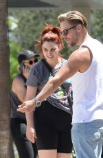 HAYLEY ERBERT and Derek Hough Shopping for Glasses at Salt Optics in Studio City 06/22/2022