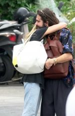 HEIDI KLUM and Tom Kaulitz Out in Capri 05/27/2022