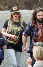 HEIDI KLUM and Tom Kaulitz Out in Capri 05/27/2022