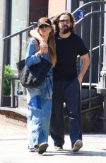 HEIDI KLUM and Tom Kaulitz Out in New York 06/26/2022