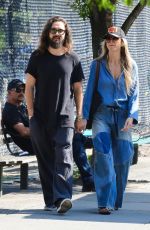 HEIDI KLUM and Tom Kaulitz Out in New York 06/26/2022