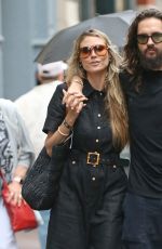 HEIDI KLUM and Tom Kaulitz Out in New York 06/27/2022