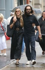 HEIDI KLUM and Tom Kaulitz Out in New York 06/27/2022
