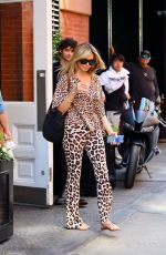 HEIDI KLUM Heading to Stephen Colbert Show in New York 06/28/2022