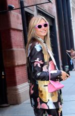 HEIDI KLUM Heading to Today Show in New York 06/28/2022