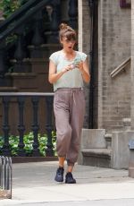 HELENA CHRISTENSEN Out and About in New York 06/03/2022