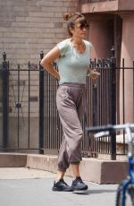 HELENA CHRISTENSEN Out and About in New York 06/03/2022