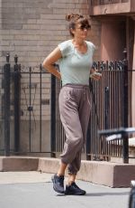 HELENA CHRISTENSEN Out and About in New York 06/03/2022