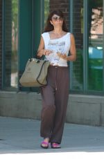 HELENA CHRISTENSEN Out and About in New York 06/20/2022
