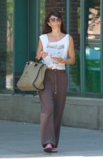 HELENA CHRISTENSEN Out and About in New York 06/20/2022