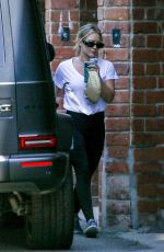 HILARY DUFF Heading to a Gym in Los Angeles 06/27/2022