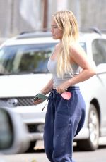 HILARY DUFF Out and About in Los Angeles 06/22/2022