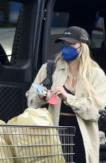 HILARY DUFF Out Shopping in Los Angeles 06/09/2022