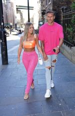HOLLY HAGAN Arrives at Charlotte Crosby Gender Reveal Party in Newcastle 06/19/2022