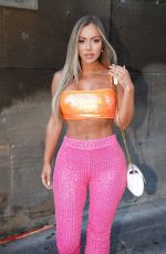 HOLLY HAGAN Arrives at Charlotte Crosby Gender Reveal Party in Newcastle 06/19/2022