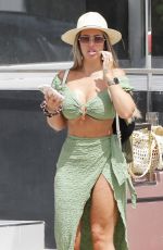 HOLLY HAGAN on Vacation in Ibiza 06/01/2022