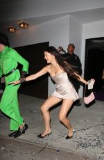 HOLLY SCARFONE Leaves Stassie Karanikolaou and Zack Bia’s Joint Birthday Party in Los Angeles 06/09/2025