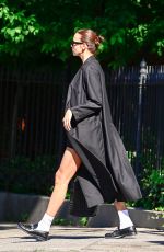 IRINA SHAYK Out and About in New York 06/06/2022