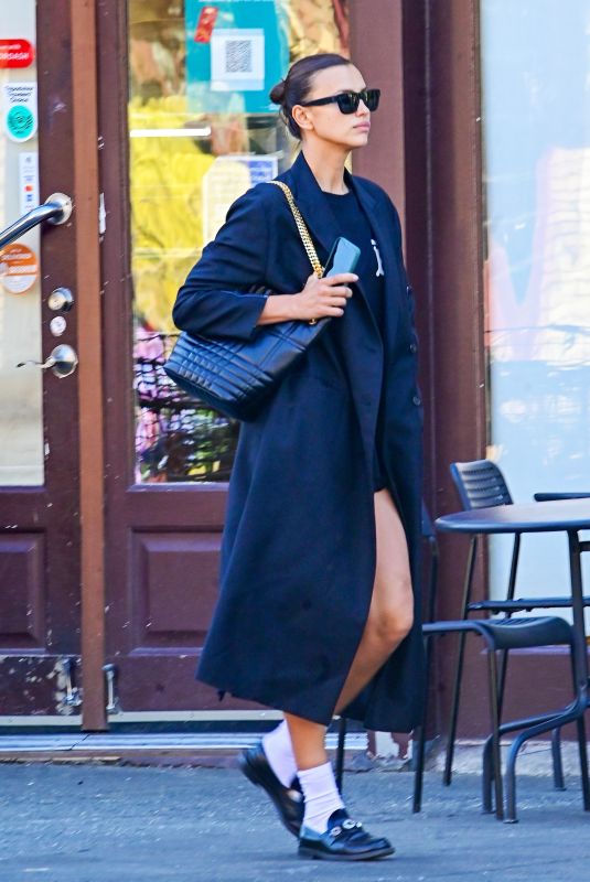 IRINA SHAYK Out and About in New York 06/06/2022