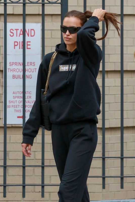 IRINA SHAYK Out and About in New York 06/23/2022