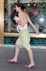 IRIS APATOW Arrives at Her Hotel in Paris 06/21/2022