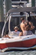 ISABELA MERCED in Bikini on a Boat with Friends in Miami 06/15/2022