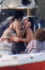 ISABELA MERCED in Bikini on a Boat with Friends in Miami 06/15/2022