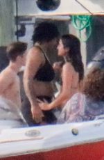 ISABELA MERCED in Bikini on a Boat with Friends in Miami 06/15/2022
