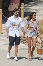 IZABEL GOULART and Kevin Trapp on Vacation in Mykonos 06/29/2022