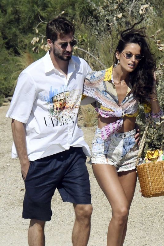 IZABEL GOULART and Kevin Trapp on Vacation in Mykonos 06/29/2022