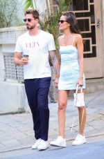 IZABEL GOULART and Kevin Trapp Out in Sao Paulo 06/20/2022