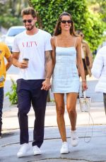 IZABEL GOULART and Kevin Trapp Out in Sao Paulo 06/20/2022