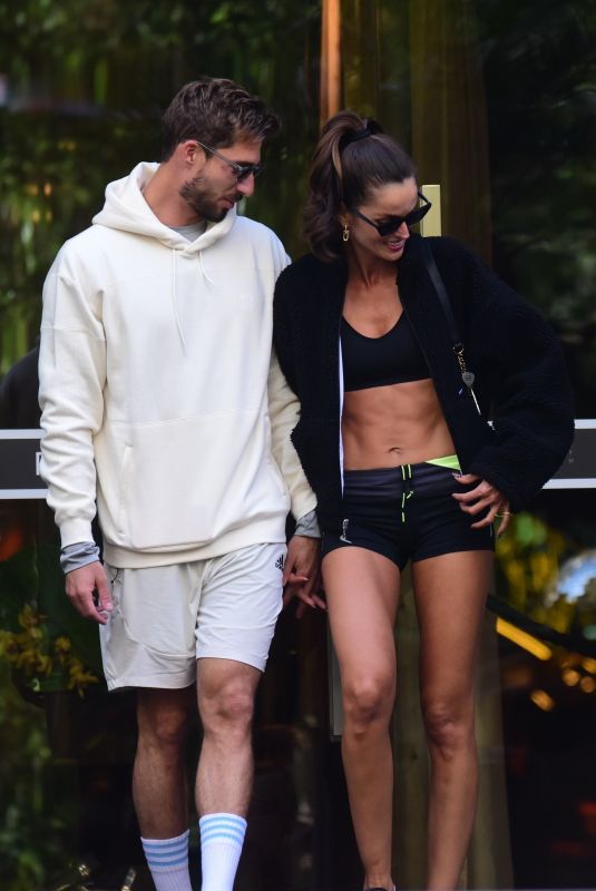 IZABEL GOULART Leaves a Gym in Sao Paulo 06/16/2022