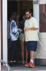 JACKIE and Adam SANDLER Out for Breakfast at Country Mart in Brentwood 06/12/2022