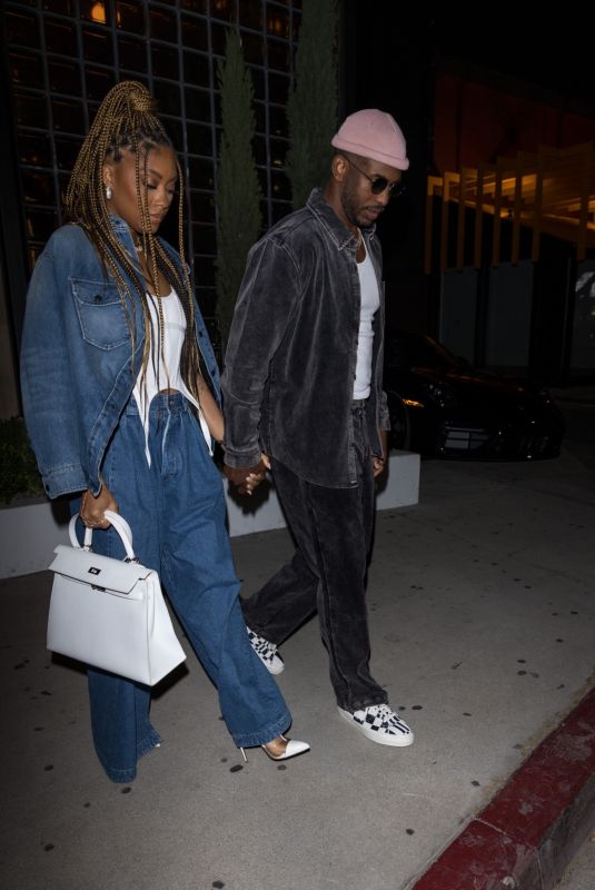 JADE CRAWLEY Arrives at Catch Steak Grand Opening in West Hollywood 06/10/2022