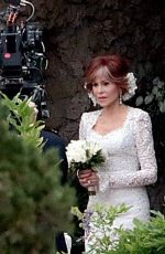JANE FONDA on the Set of Book Club 2 in the Castello della Castelluccia in Rome 06/22/2022