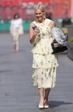 JENNI FALCONER Leaves Global Radio Studios in London 06/17/2022